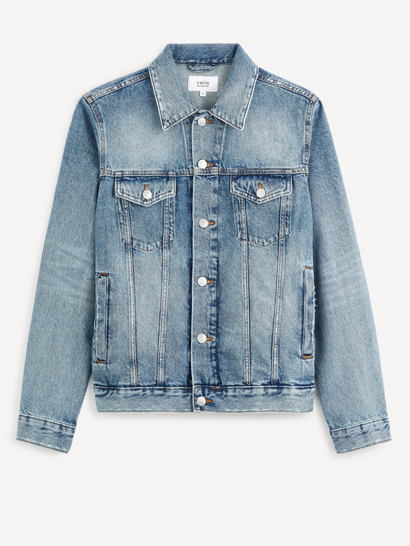 Celio Синьо мъжко дънково яке Celio Gudens