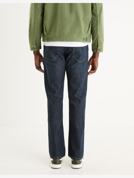 Celio Тъмносини мъжки дънки Celio C5 с права кройка