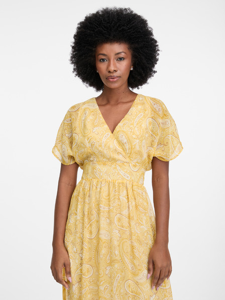 Orsay Жълта дамска макси рокля ORSAY