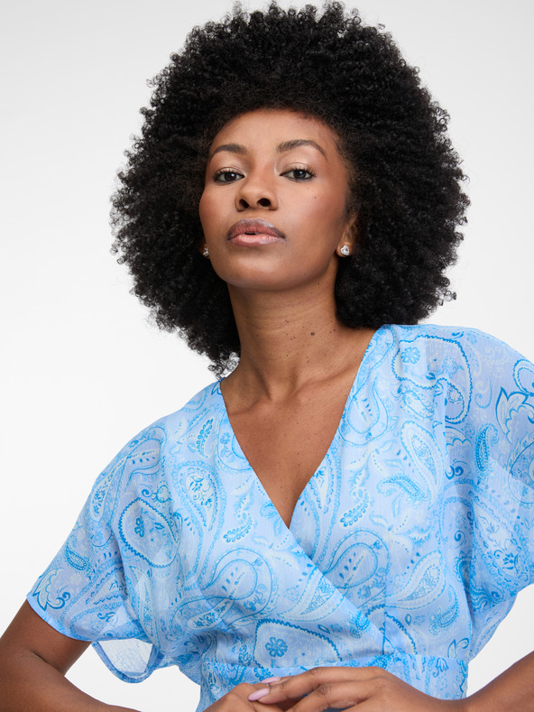 Orsay Светлосиня дамска макси рокля ORSAY