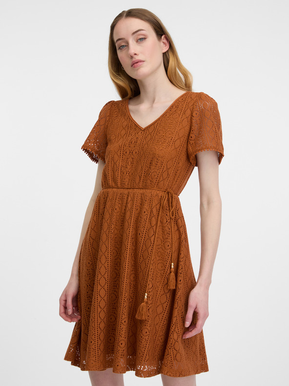 Orsay Кафява дамска рокля ORSAY