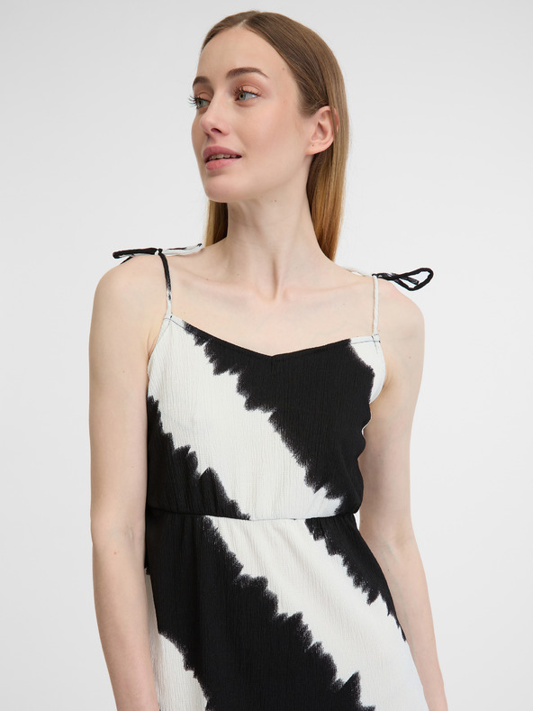 Orsay Черно-бяла дамска рокля ORSAY