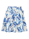 Orsay Синя дамска пола на цветя ORSAY