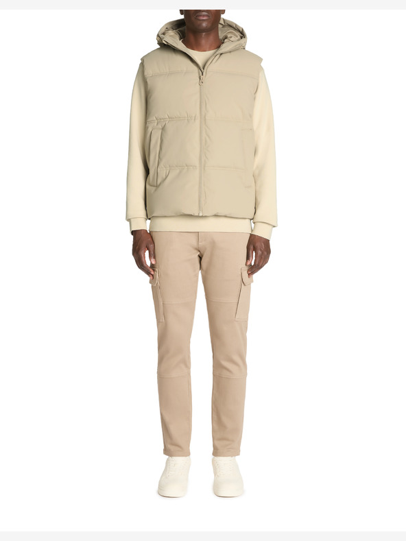 Celio Бежова мъжка жилетка Celio Jubianco