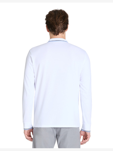 Celio Бяла мъжка поло риза Celio Bagaz