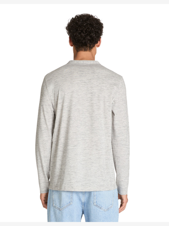 Celio Сива мъжка риза с дълъг ръкав Celio Bibow2