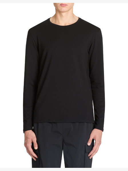 Celio Мъжка черна риза с дълъг ръкав Celio Gehair