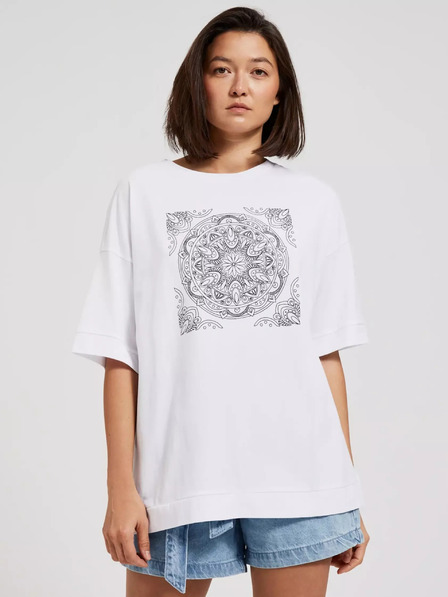 Moodo Дамска тениска с щампа Moodo