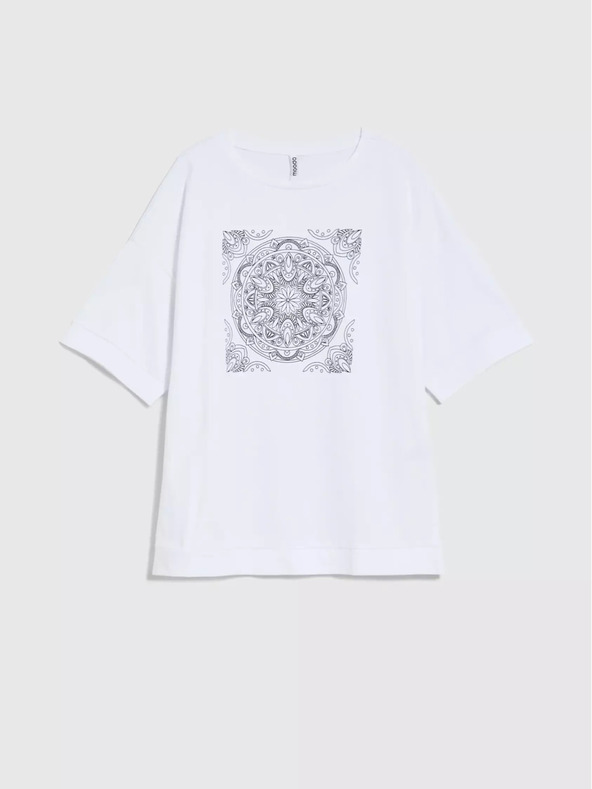 Moodo Дамска тениска с щампа Moodo