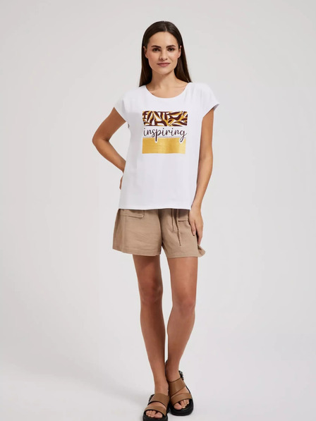 Moodo Дамска тениска с щампа Moodo