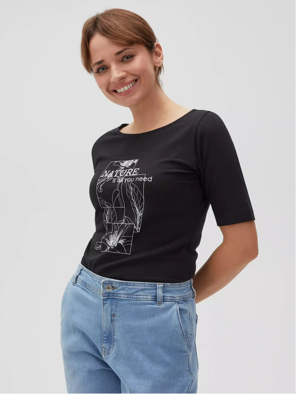 Moodo Дамска тениска с щампа Moodo