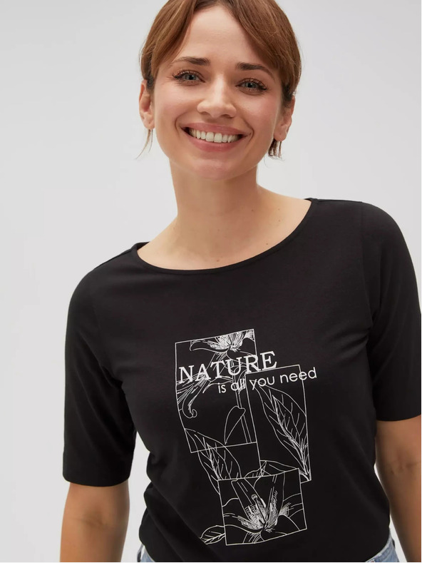 Moodo Дамска тениска с щампа Moodo