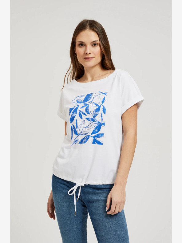 Moodo Дамска тениска с щампа Moodo