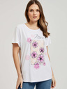Moodo Дамска тениска с флорален принт Moodo