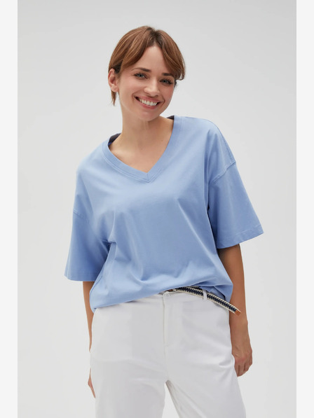 Moodo Светлосиня дамска тениска Moodo