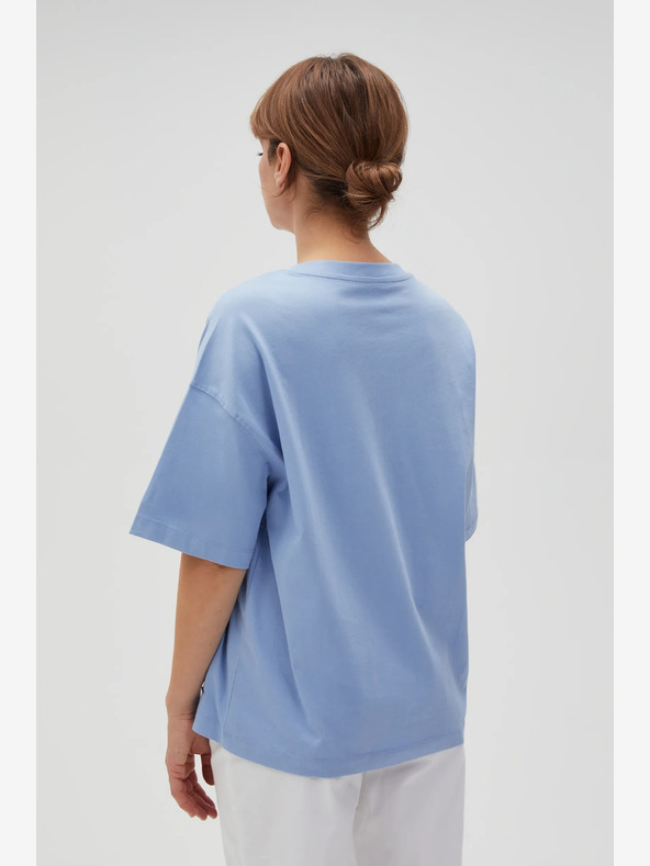 Moodo Светлосиня дамска тениска Moodo