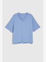 Moodo Светлосиня дамска тениска Moodo