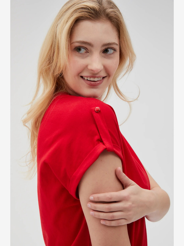 Moodo Червена дамска тениска Moodo