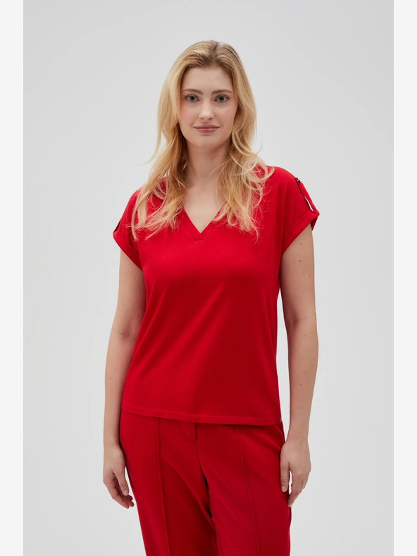 Moodo Червена дамска тениска Moodo