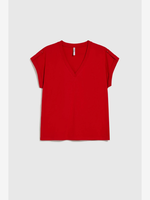 Moodo Червена дамска тениска Moodo