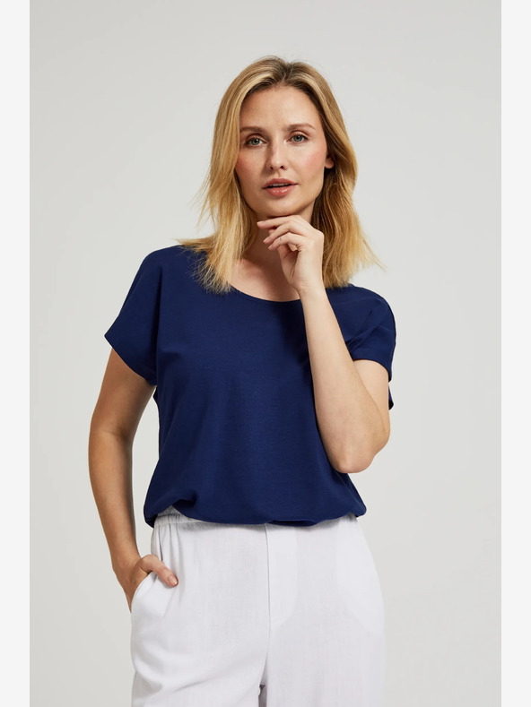 Moodo Тъмно синя риза Moodo