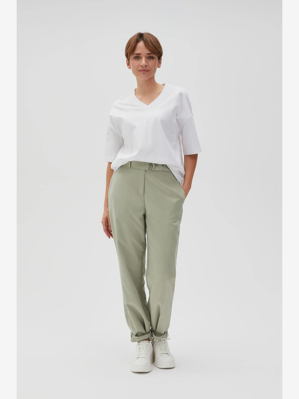 Moodo Бяла дамска тениска Moodo