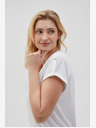 Moodo Бяла дамска тениска Moodo