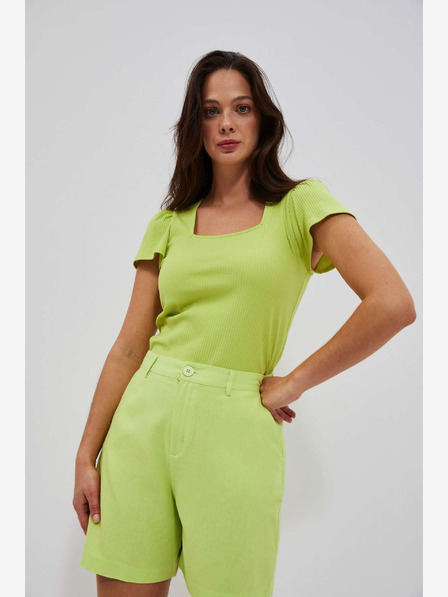 Moodo Светлозелена риза Moodo