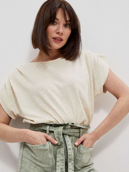 Moodo Кремава дамска риза Moodo