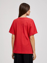 Moodo Червена тениска с голям размер Moodo