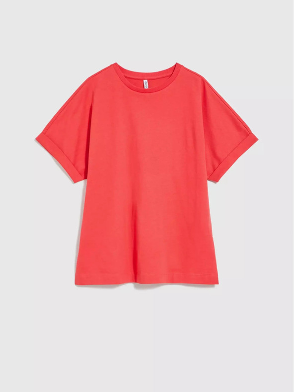 Moodo Червена тениска с голям размер Moodo