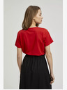 Moodo Червена тениска с къс ръкав Moodo