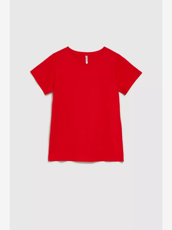 Moodo Червена тениска с къс ръкав Moodo