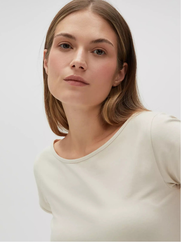 Moodo Бежова дамска блуза Moodo