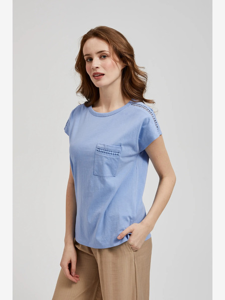 Moodo Синя тениска Moodo