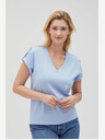 Moodo Светлосиня дамска тениска Moodo