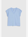 Moodo Светлосиня дамска тениска Moodo