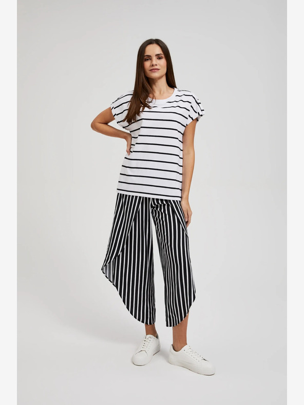 Moodo Дамска тениска на райета Moodo