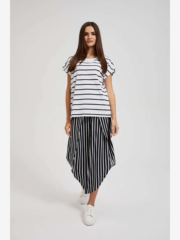 Moodo Дамска тениска на райета Moodo