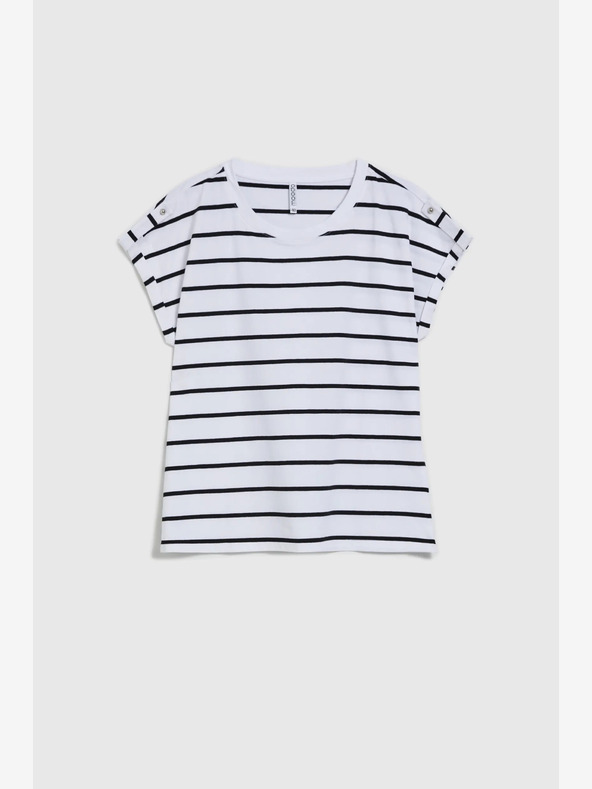 Moodo Дамска тениска на райета Moodo