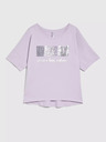 Moodo Светлолилава тениска с пайети Moodo