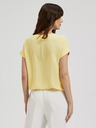 Moodo Жълта тениска с къс ръкав Moodo