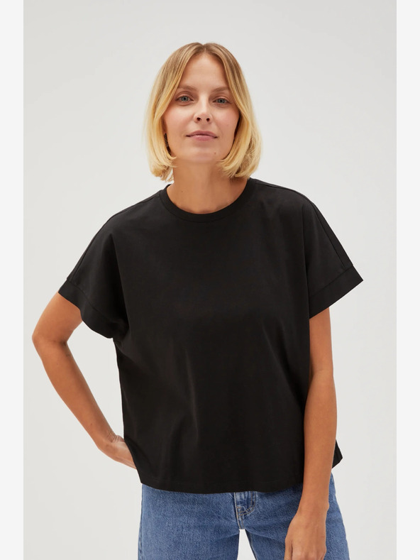 Moodo Черна дамска дълга рокля Moodo