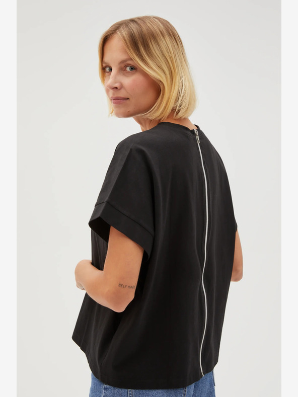 Moodo Черна дамска дълга рокля Moodo