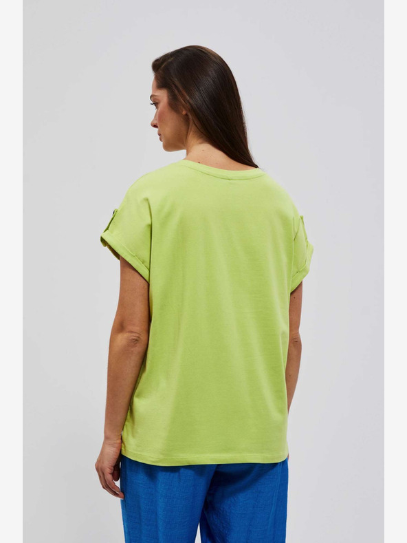 Moodo Светлозелена риза Moodo