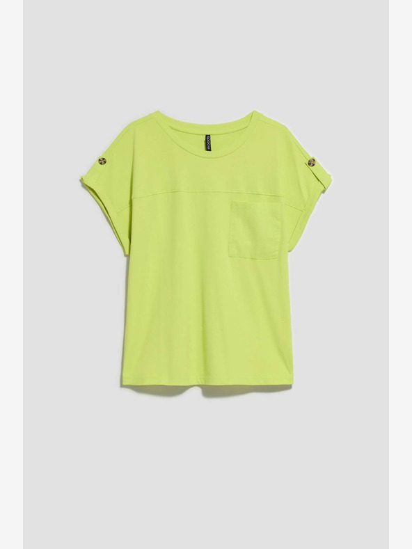 Moodo Светлозелена риза Moodo