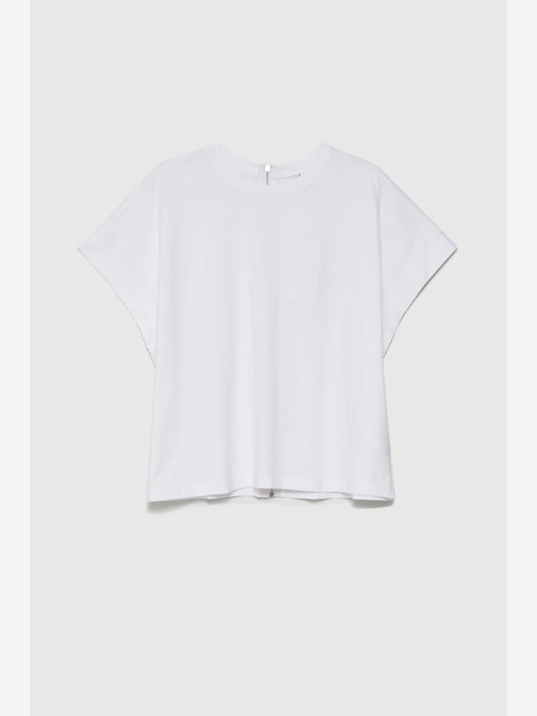 Moodo Бяла дамска тениска Moodo