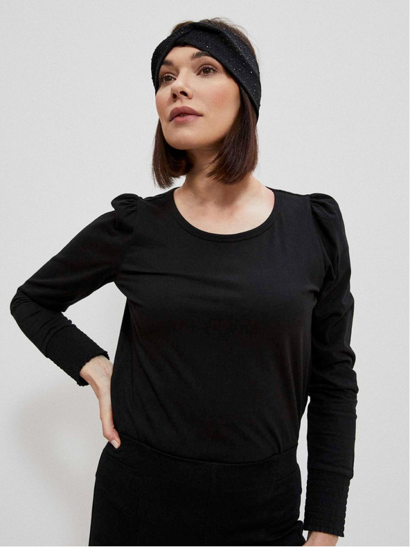 Moodo Черна дамска дълга рокля Moodo