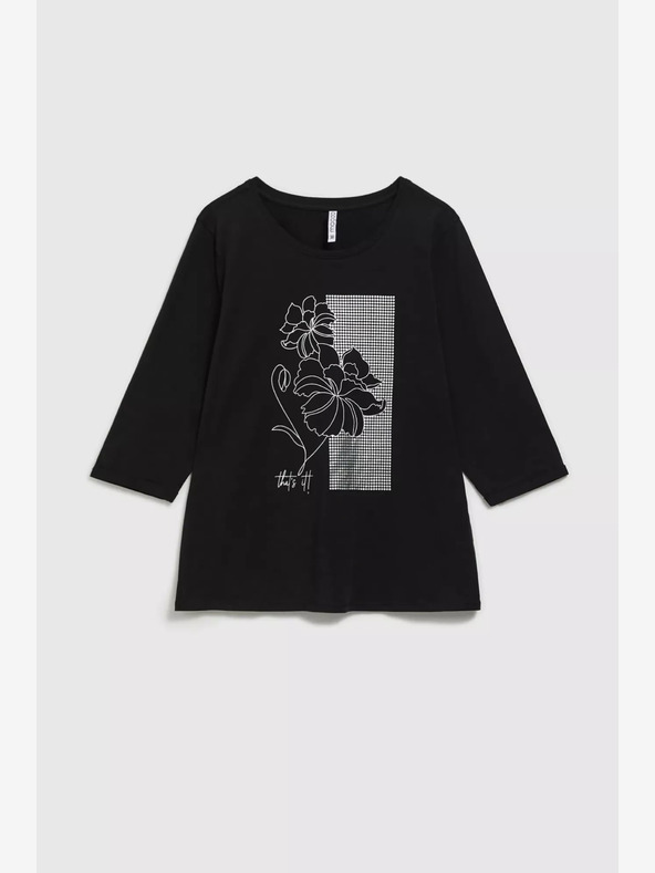 Moodo Женска тениска с дълъг ръкав Moodo