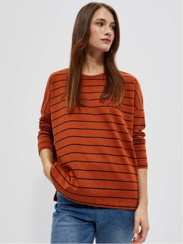 Moodo Дамска тениска с дълъг ръкав Moodo